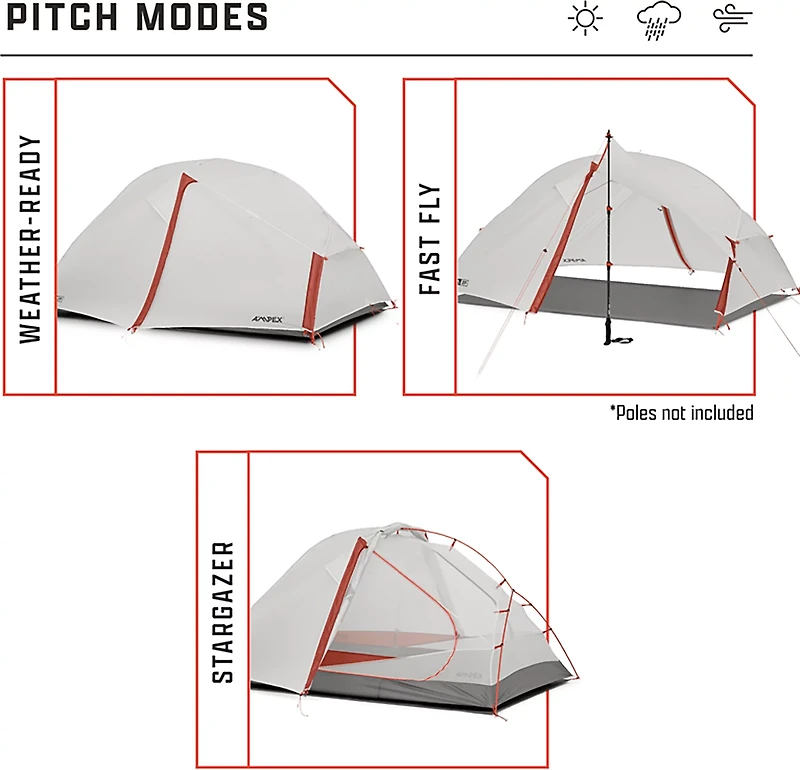 Ampex 2-Person Comfort Backpacking Kit XL