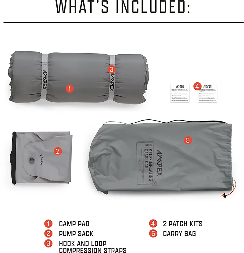 Ampex 2-Person Comfort Backpacking Kit XL