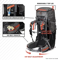 Ampex 2-Person Comfort Backpacking Kit XL