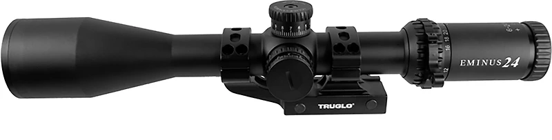 Truglo Eminus 6 - 24 x 50 Illuminated TacPlex Reticle Red Dot Riflescope