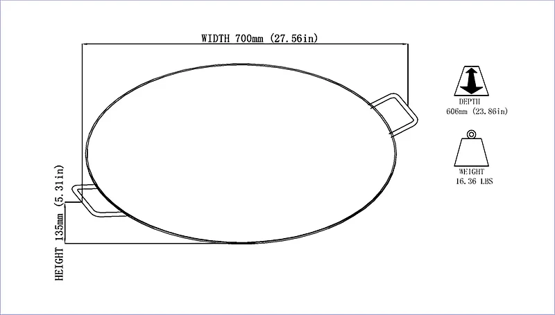 Outdoor Gourmet 24 Discada
