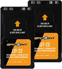 SpyPoint LIT-22 Twin Pack Rechargeable Lithium Batteries