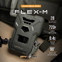 SpyPoint Flex M Cellular Trail Camera with Solar Panel
