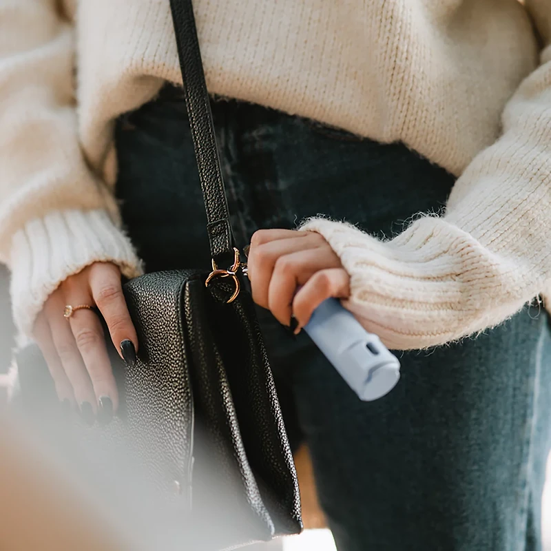 SABRE Pepper Spray with Finger Grip and Key Ring