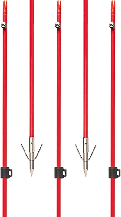 Cajun Bowfishing Fiberglass Arrow with Piranha Point XT