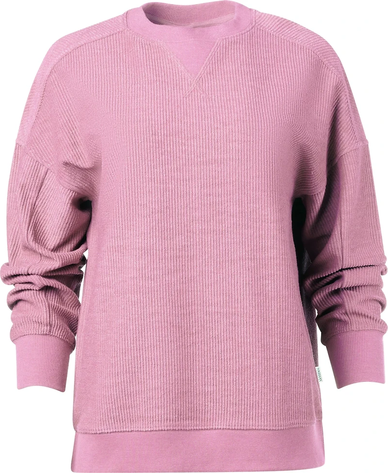 Magellan Outdoors Women's Campfire Crew Neck Ribbed Pullover