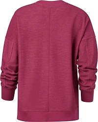 Magellan Outdoors Women's Campfire Crew Neck Ribbed Pullover