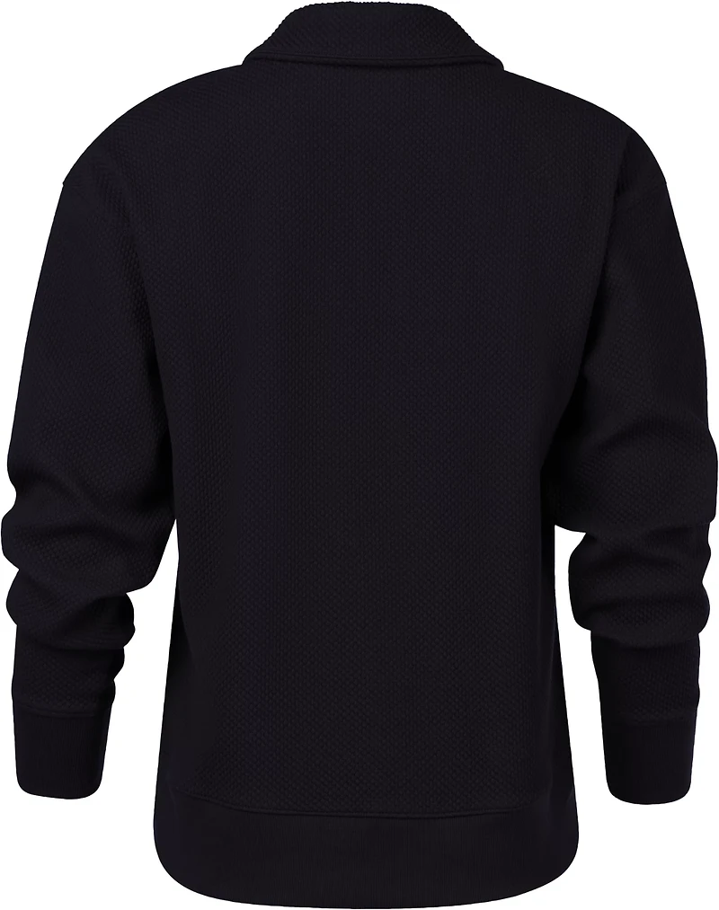 BCG Women's Quilted 1/4 Zip Pullover Top