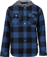 Magellan Outdoors Boys' Campfire Flannel Hoodie