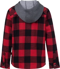 Magellan Outdoors Boys' Campfire Flannel Hoodie