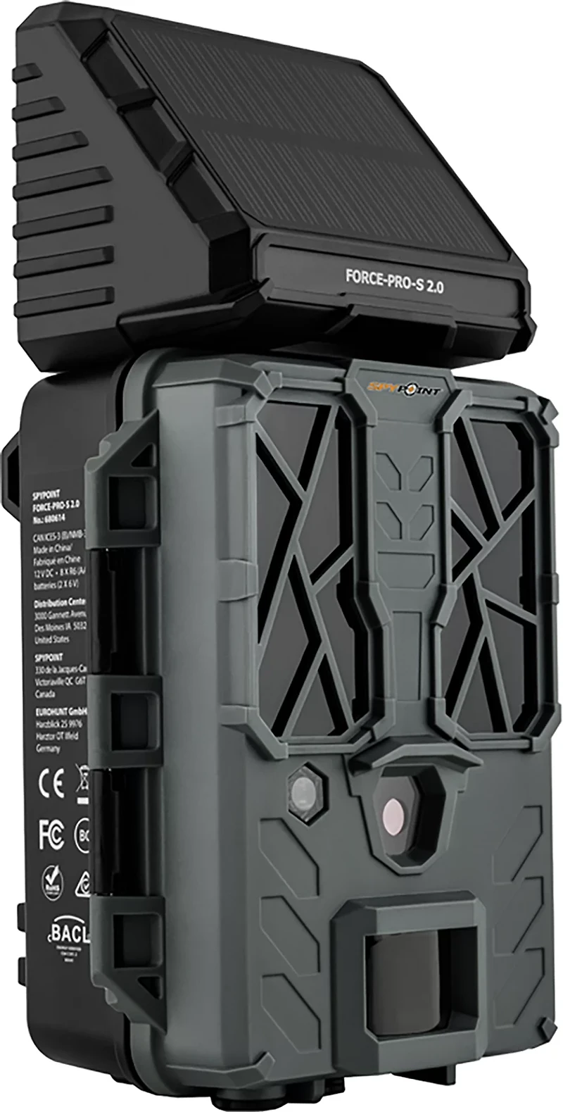 SpyPoint Force-Pro 2.0 Solar Non-Cellular Trail Camera