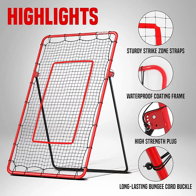Net Playz 4x7 Foot Volleyball Rebounder