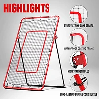 Net Playz 4x7 Foot Volleyball Rebounder