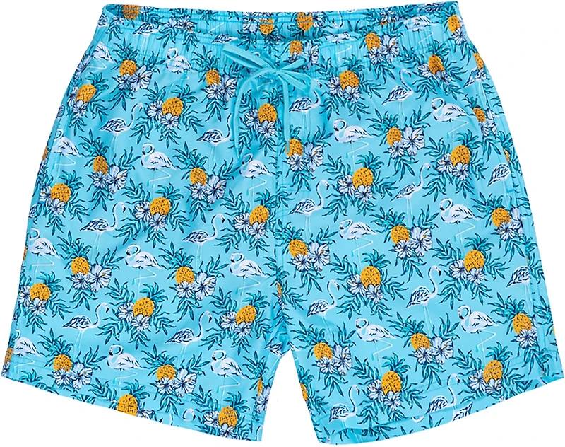 Burnside Men’s Tossed Icon Print Volley Swim Shorts
