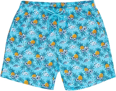 Burnside Men’s Tossed Icon Print Volley Swim Shorts
