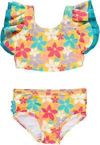 RuffleButts Girls' Butterfly Tankini Swimsuit