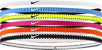 Nike Girls' Flex Classic Slim Headbands 6-Pack