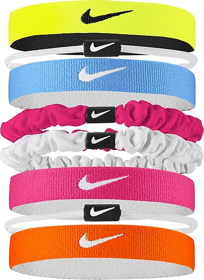 Nike Girls' Flex Classic Mixed Hair Ties 8-Pack