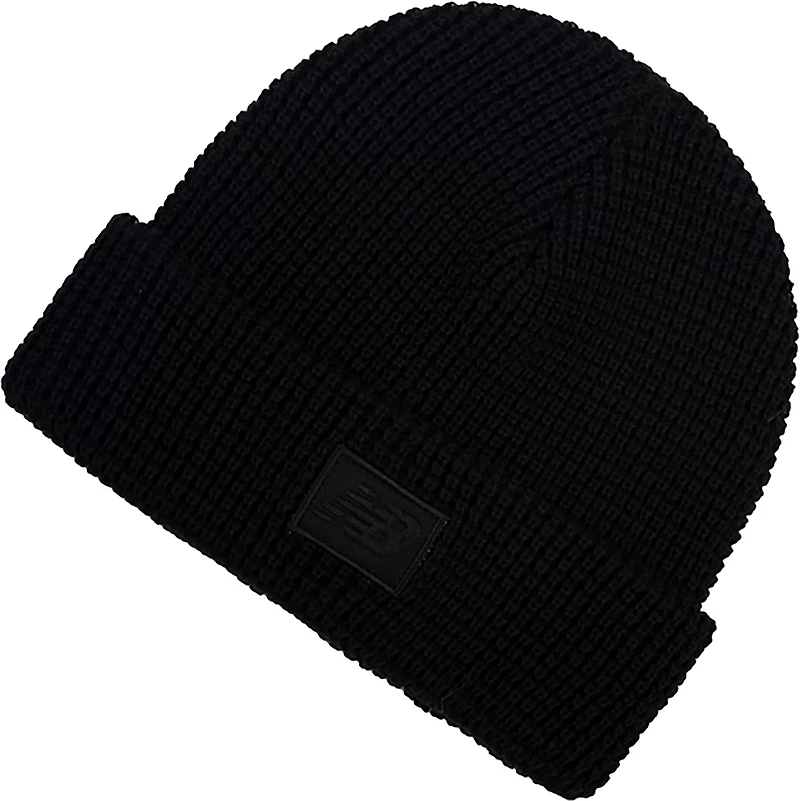 New Balance Men's Waffle Knit Cuffed Beanie