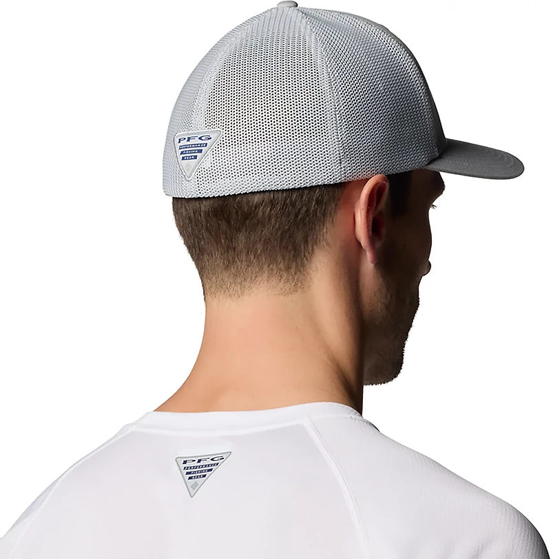 Columbia Sportswear Men's PFG Mesh Fish Flag Ball Cap