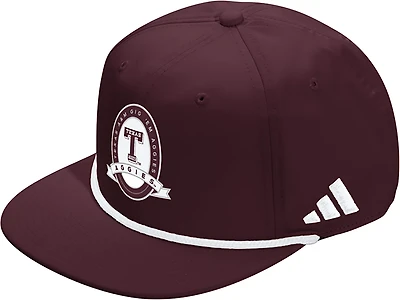 adidas Men's Texas A&M University Rope Adjustable Cap