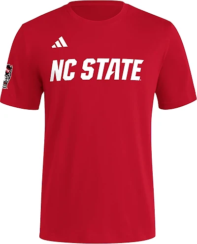 adidas Men's NC State Baseball Wordmark T-shirt