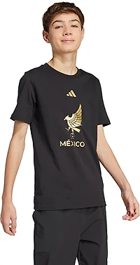 adidas Boys’ FMF Mexico Gold Kit DNA Graphic T-shirt