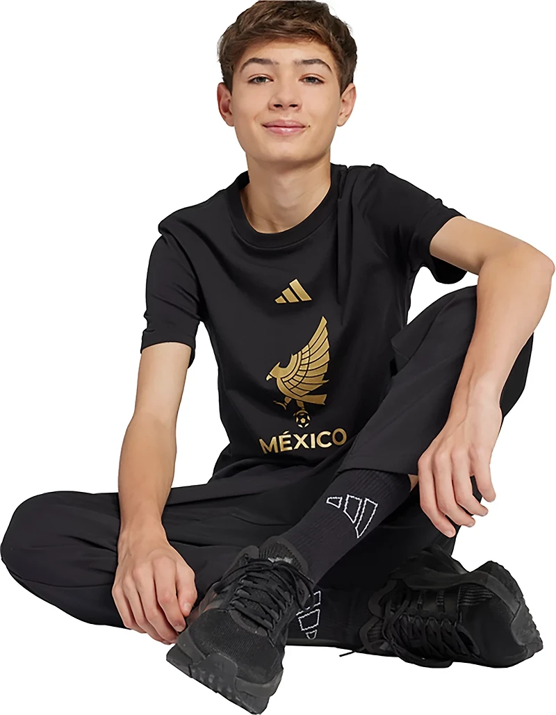 adidas Boys’ FMF Mexico Gold Kit DNA Graphic T-shirt