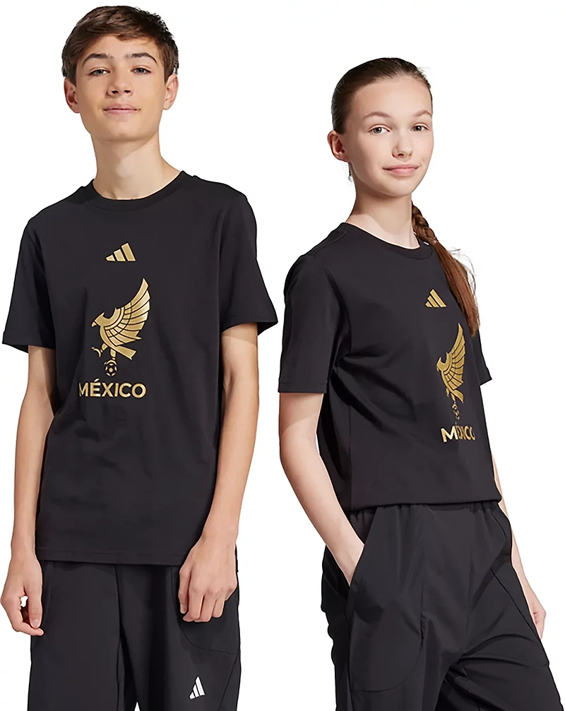 adidas Boys’ FMF Mexico Gold Kit DNA Graphic T-shirt