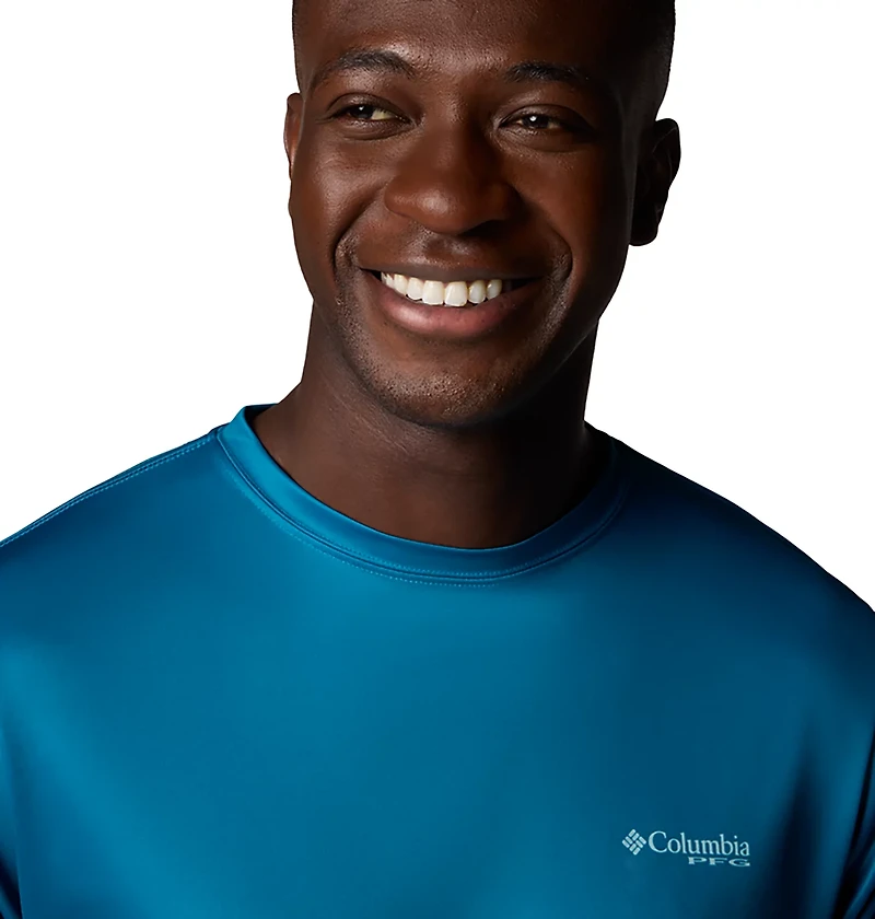 Columbia Sportswear Men's Terminal Tackle PFG Fish Shine Long Sleeve T-shirt