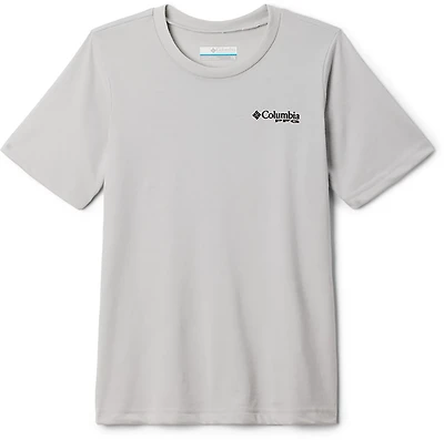 Columbia Sportswear Boys' Fish Flag Fade Short Sleeve T-shirt