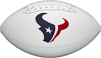 Wilson Houston Texans NFL Live Signature Autograph Football