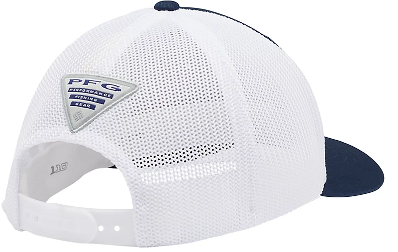 Columbia Sportswear Kids' West Virginia University PFG Mesh Snapback Hat