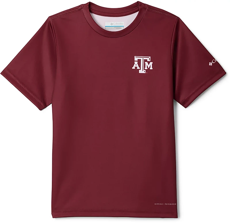 Columbia Sportswear Youth Texas A&M University Flag Terminal Tackle T-shirt