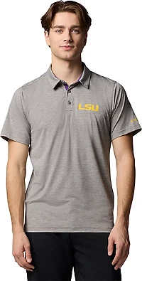 Columbia Sportswear Men's Louisiana State University Tech Trail Polo