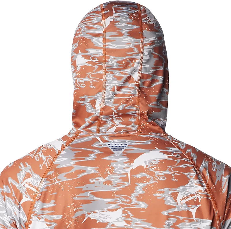 Columbia Sportswear Men's University of Texas Rippled Super Terminal Tackle Hoodie