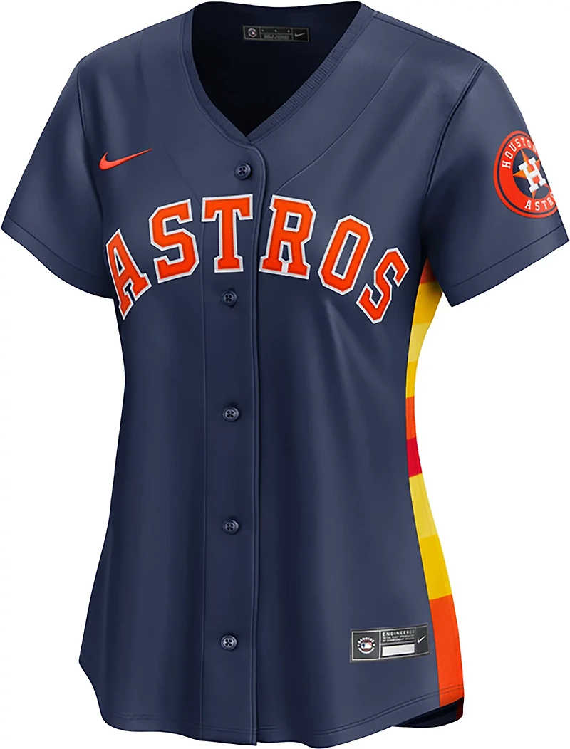 Nike Women's Houston Astros Jeremy Pena Limited Name and Number Alternate Jersey