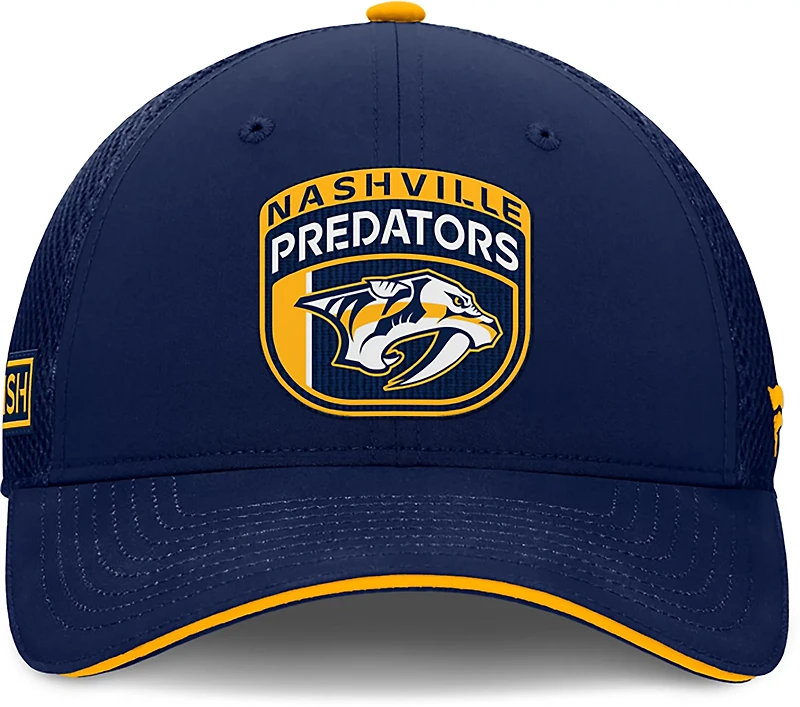 Fanatics Predators Draft Str Adj Meshback Trucker Cap