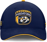 Fanatics Predators Draft Str Adj Meshback Trucker Cap