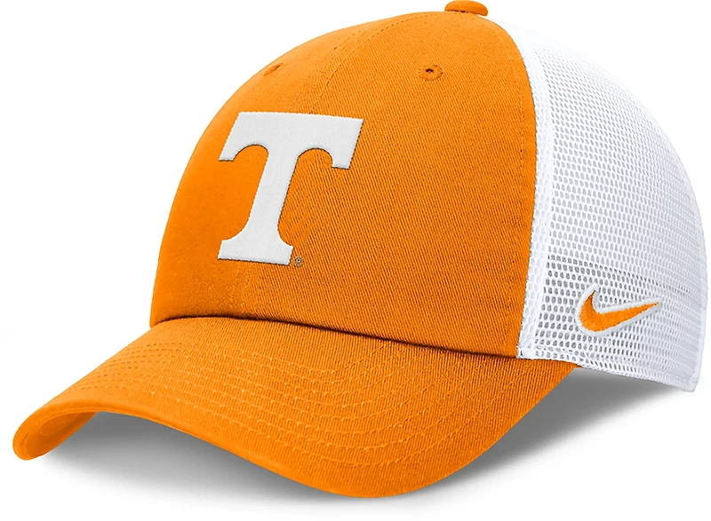 Nike Tennessee Team Logo Club Cap Unstructured Adjustable Meshback Cap