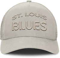 Fanatics Blues Road 6 Structured Adjustable A frame Meshback Cap