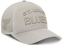 Fanatics Blues Road 6 Structured Adjustable A frame Meshback Cap