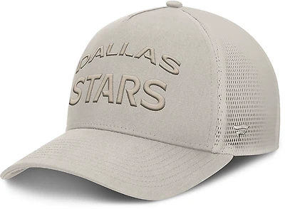 Fanatics Stars Road 6 Structured Adjustable A frame Meshback Cap
