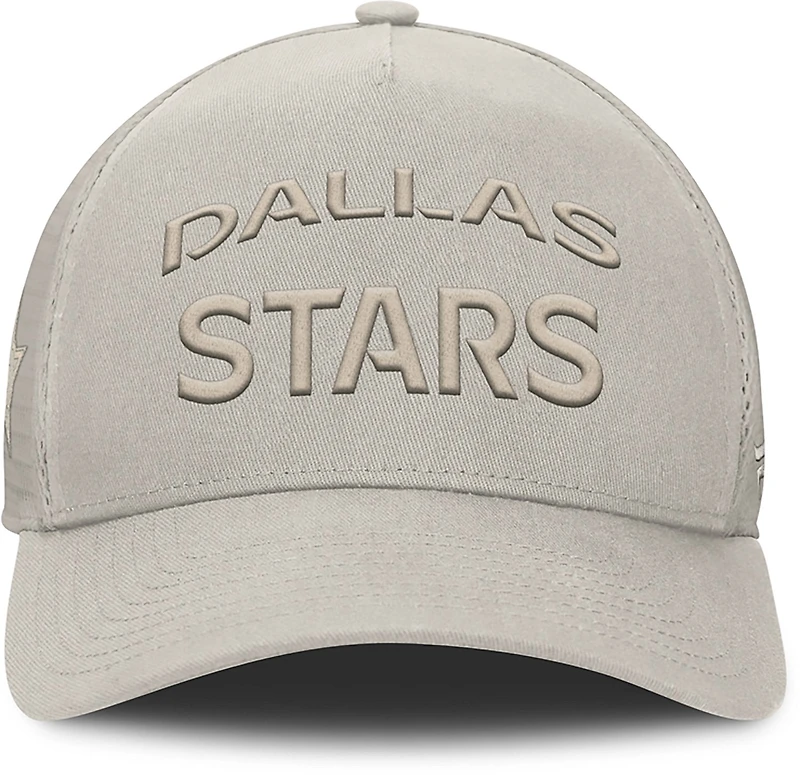 Fanatics Stars Road 6 Structured Adjustable A frame Meshback Cap