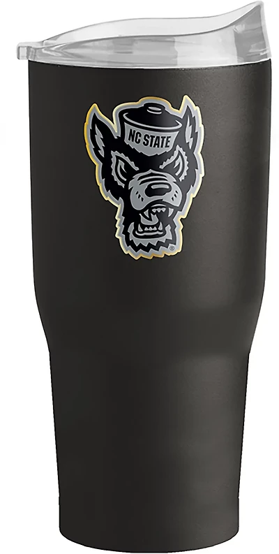 Logo Brands NC State 30 oz Foil Powder Coat Tumbler