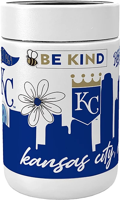 Logo Brands Royals Native Powder Coat Can Coolie