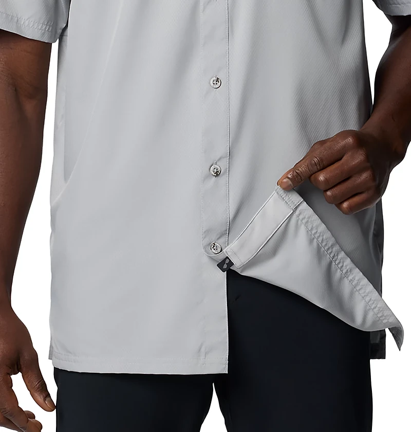 Columbia LSU Tigers PFG Slack Tide Omni-Shade Button-Up Camp Shirt