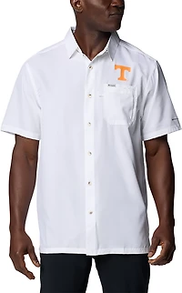 Columbia Tennessee Volunteers PFG Slack Tide Omni-Shade Button-Up Camp Shirt