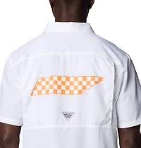 Columbia Tennessee Volunteers PFG Slack Tide Omni-Shade Button-Up Camp Shirt