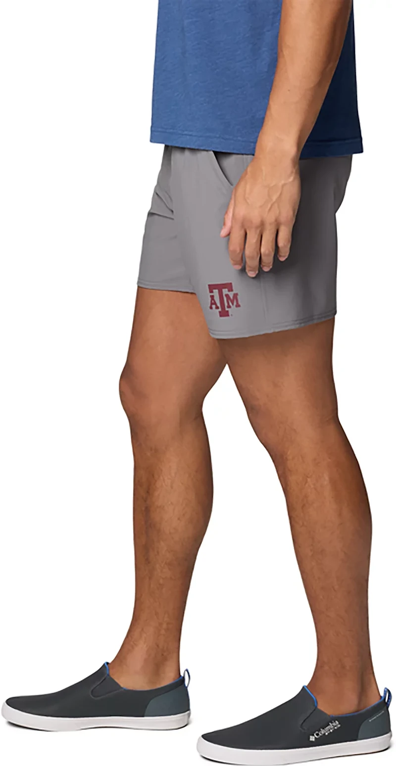 Columbia Texas AM Aggies PFG Terminal Roamer Omni-Shade Stretch Shorts